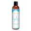 Front product shot of the compact 60 ml (2 fl oz) amber bottle of Intimate Earth Hydra natural plant cellulose glide.