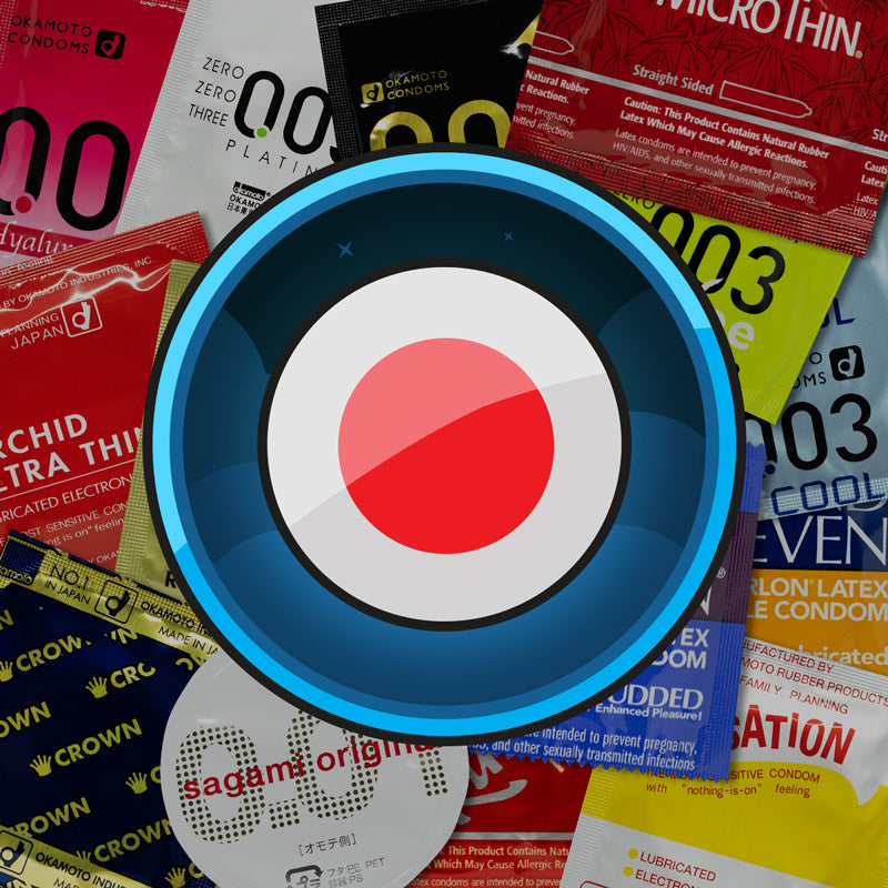 Paquete de muestras de condones japoneses Imagen principal del producto