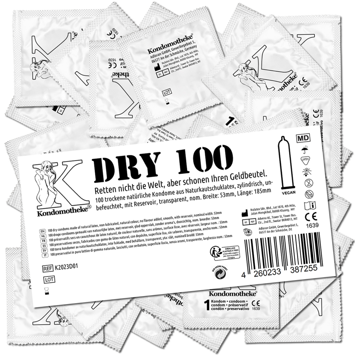 Kondomotheke Dry | WorldCondoms Imagen principal del producto