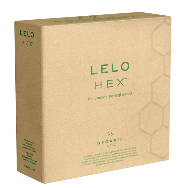 LELO HEX Organic Box 36 | WorldCondoms