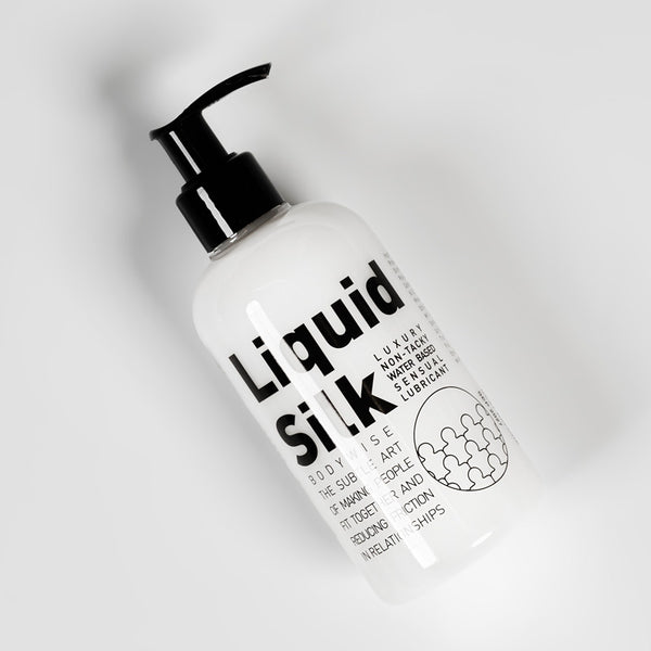 Liquid Silk 500ml Water-based luxury non-tacky lubricant