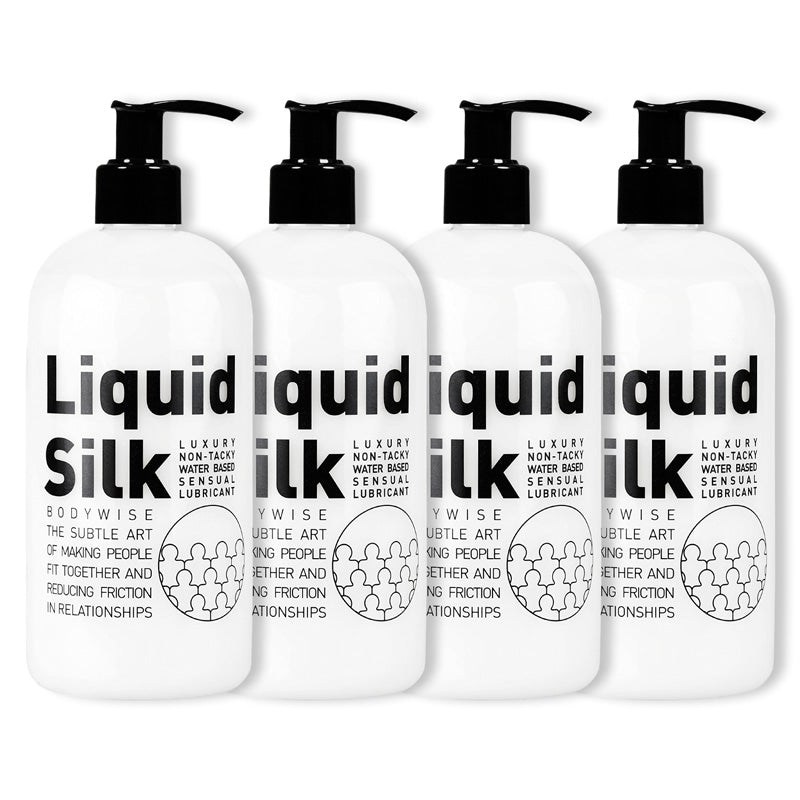Liquid Silk 500ml Water-based luxury non-tacky lubricant Imagen principal del producto