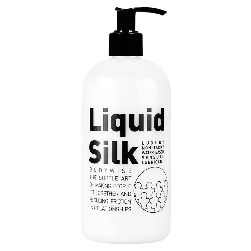 Liquid Silk 500ml Water-based luxury non-tacky lubricant