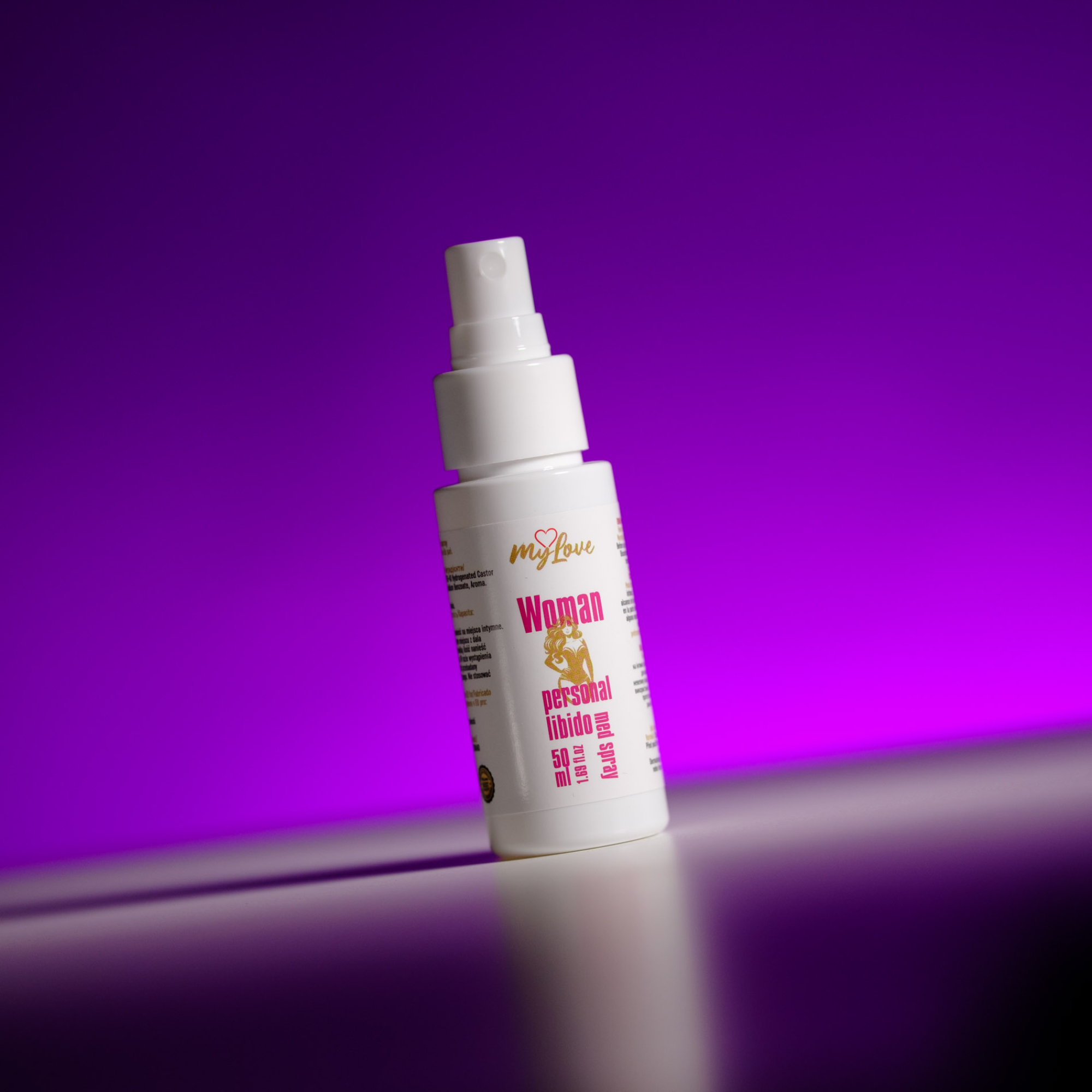 Spray médico MyLove Woman de libido personal, 50 ml Imagen secundaria del producto