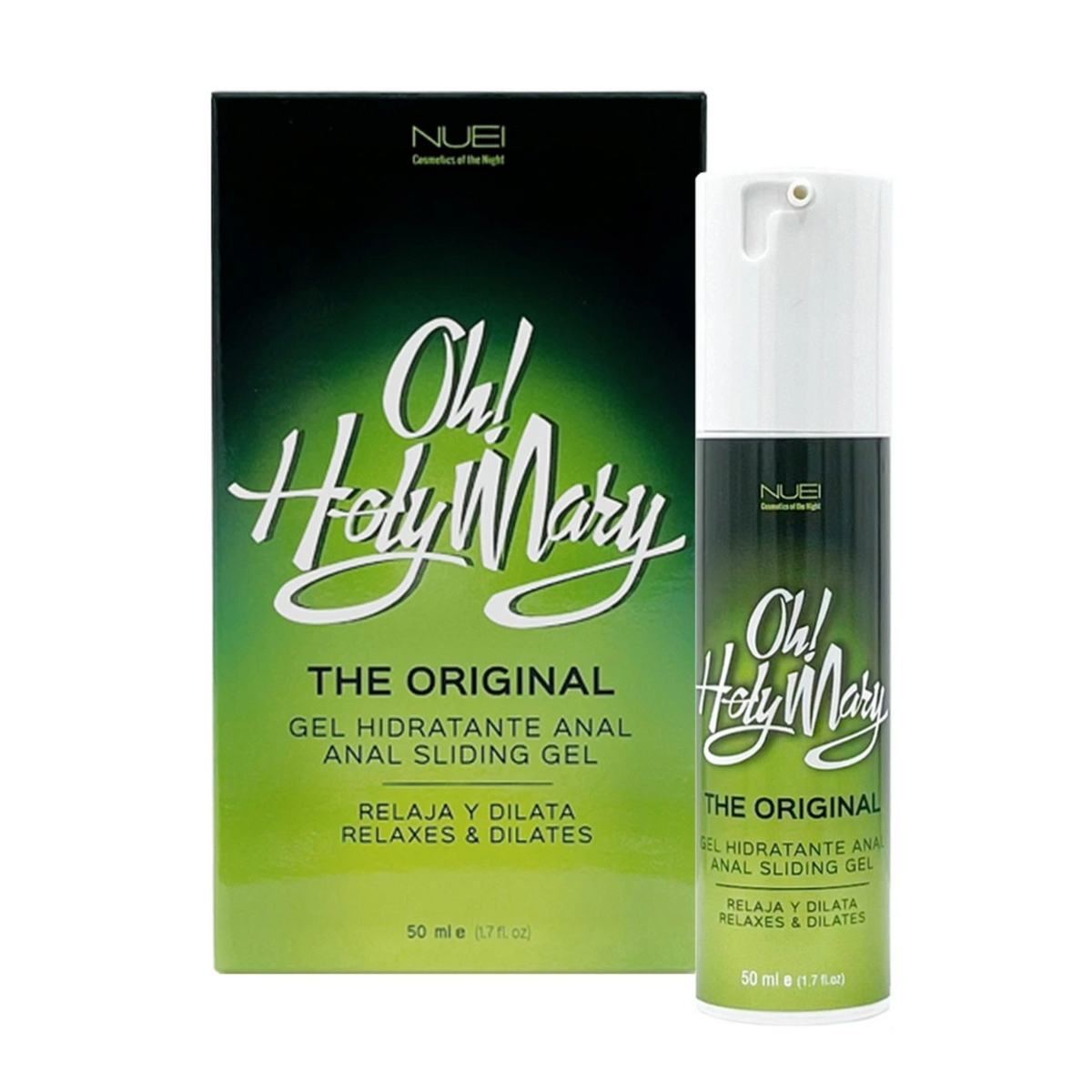 NUEI Oh! Holy Mary The Original Anal Sliding Gel 1.7 fl.oz Imagen principal del producto