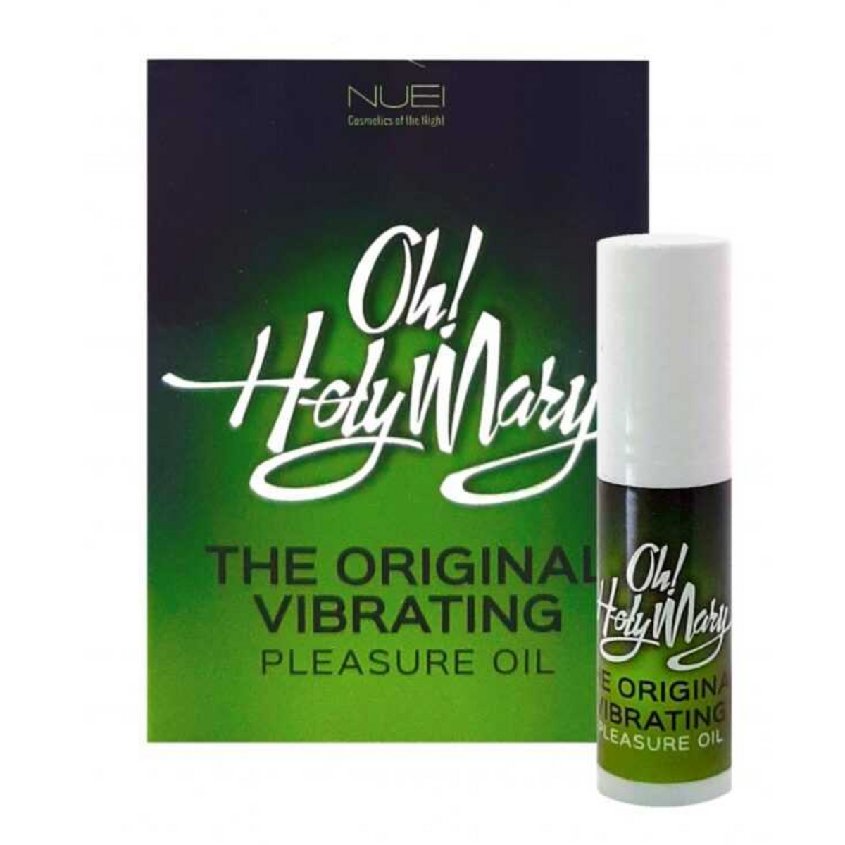 NUEI Oh! Holy Mary The Original Vibrating Pleasure Oil 0.2 fl.oz Imagen principal del producto
