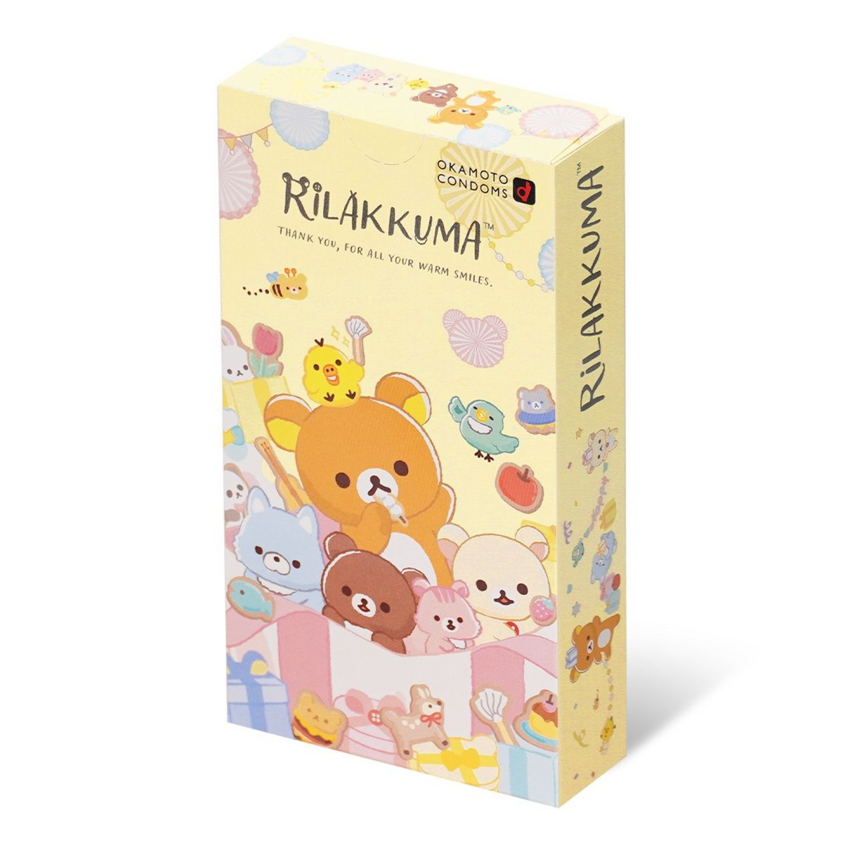 Okamoto Rilakkuma Plenty of Jelly Box 10 | WorldCondoms Imagen principal del producto