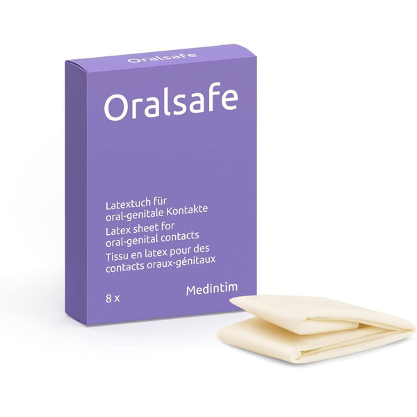 Oral Safe Neutral8 Dams Pack 8 | WorldCondoms