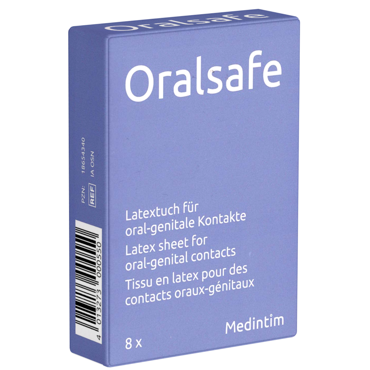 Oral Safe Neutral8 Dams Pack 8 | WorldCondoms