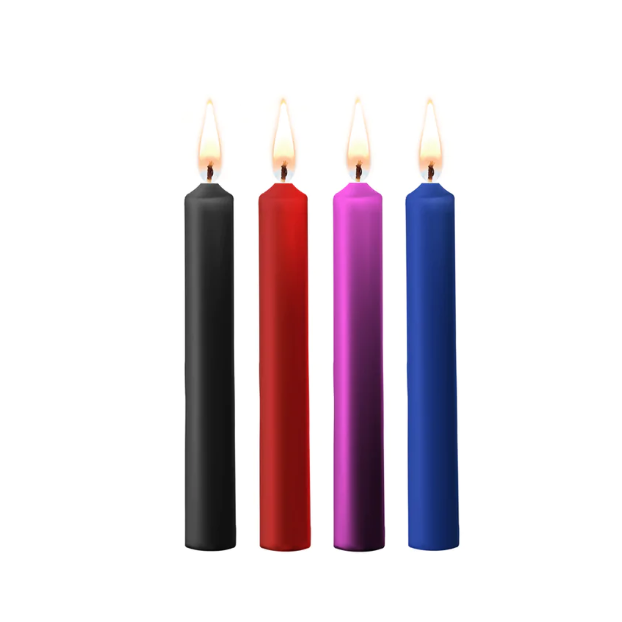 ¡Ay! Velas de cera de parafina (paquete de 4) Imagen secundaria del producto