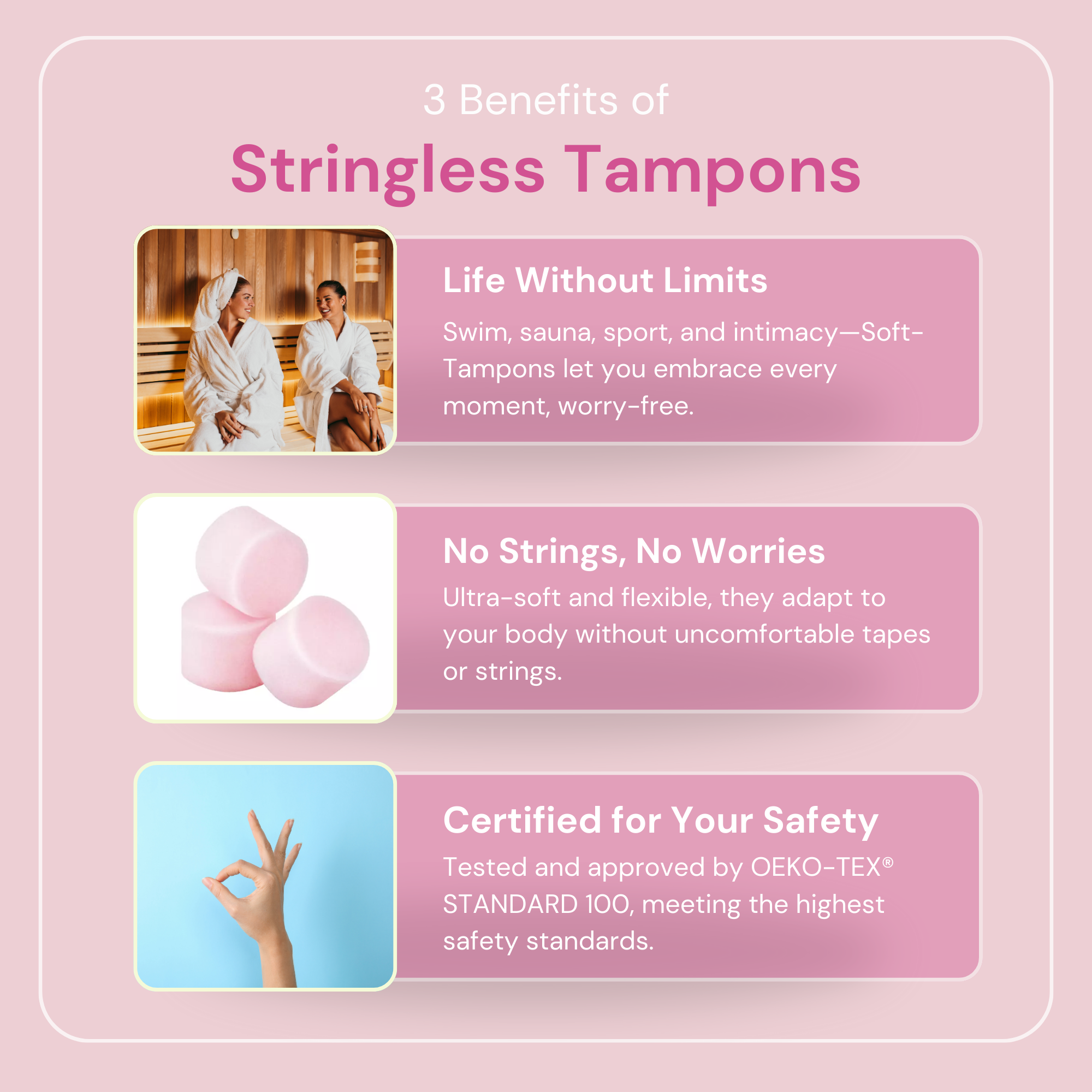 JoyDivision Professional-Soft Tampons 1 Unidad Imagen secundaria del producto