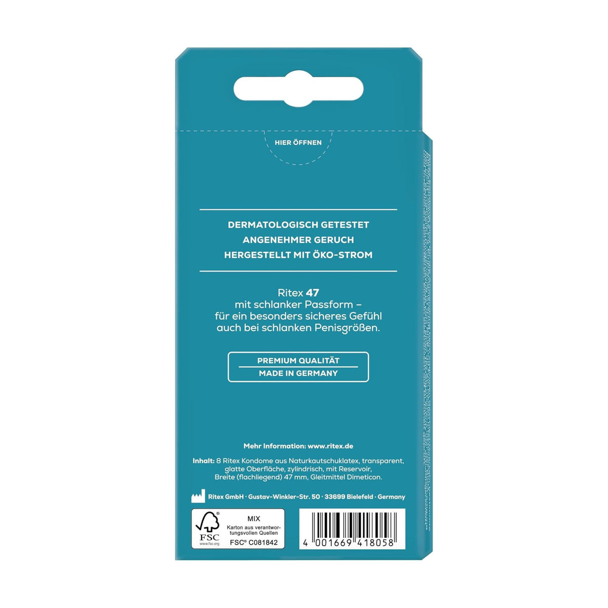 Ritex 47 Box 8 | WorldCondoms