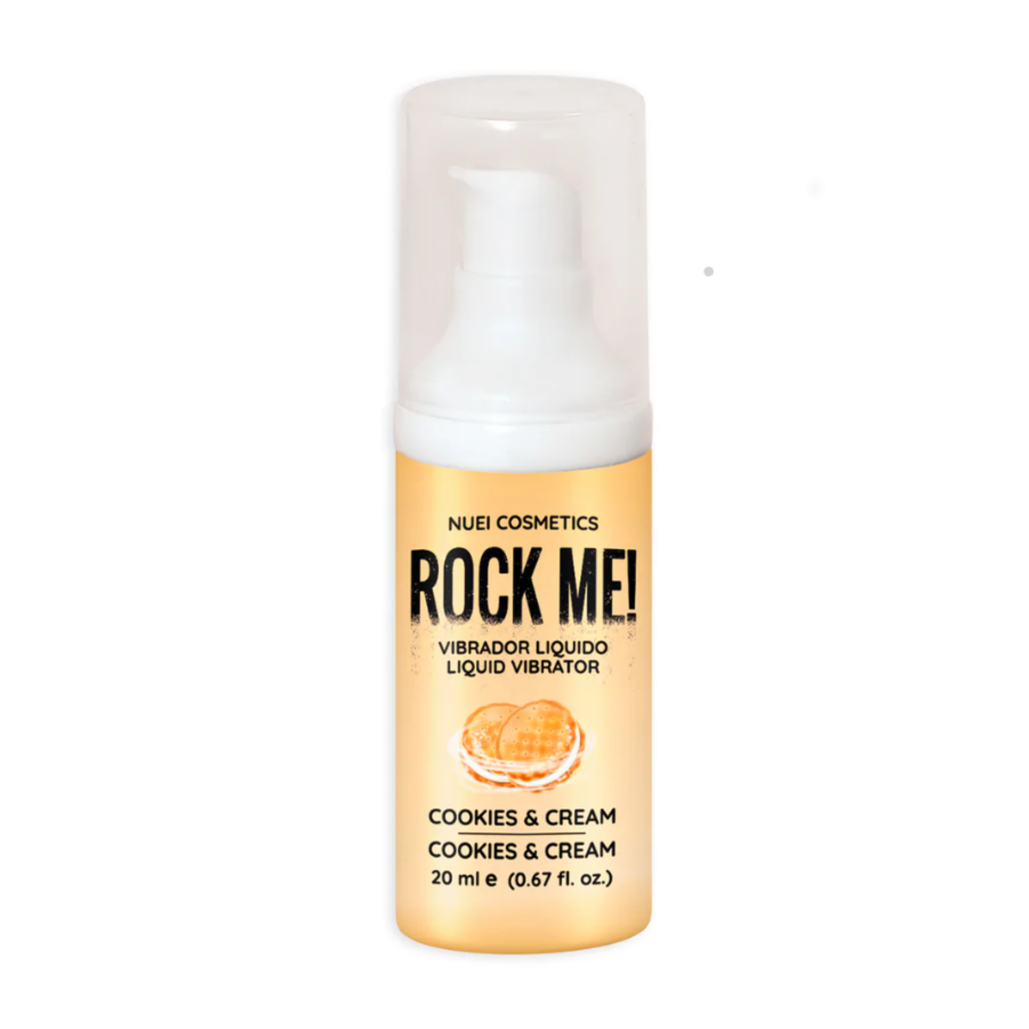 Vibrador líquido Rock Me Galletas y crema 0.67 fl.oz  Imagen secundaria del producto