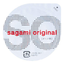 An image of Sagami Original 002 individual condom in the white background.