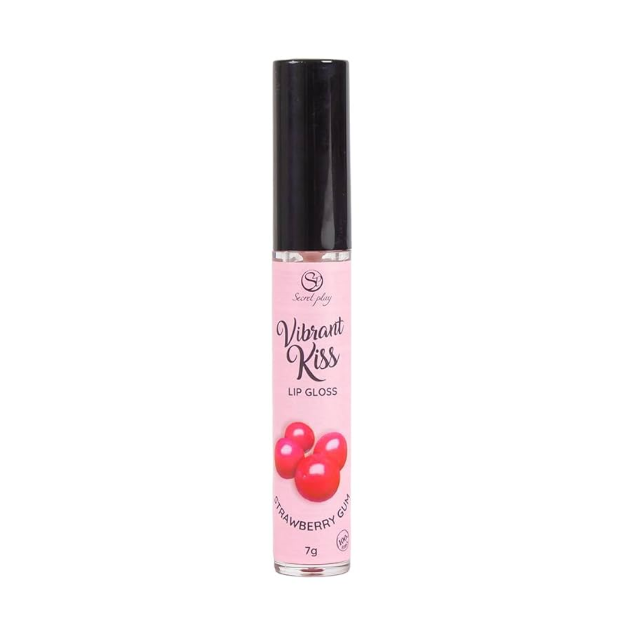 Brillo de labios Secret Play Vibrant Kiss Strawberry Gum 0.24 oz Imagen secundaria del producto