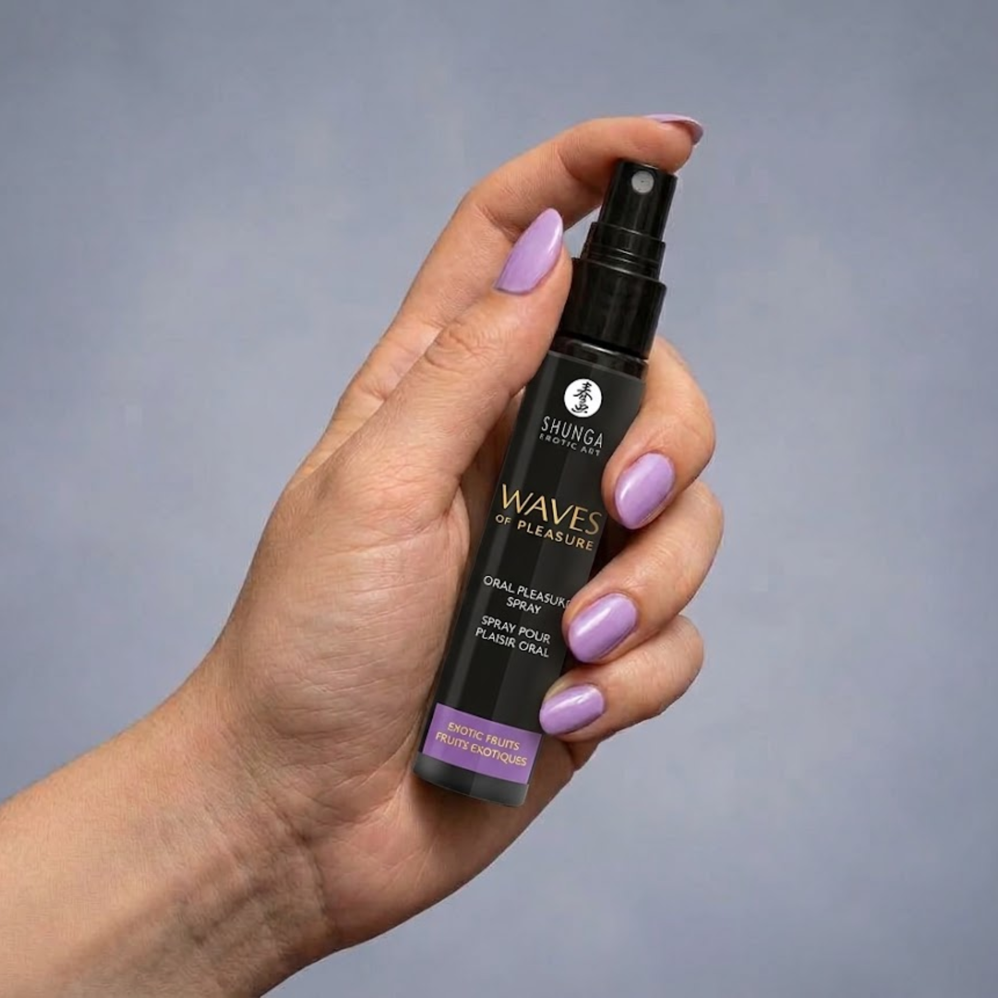 Shunga Waves of Pleasure Spray de placer oral Frutas exóticas 0.66 fl oz Imagen secundaria del producto