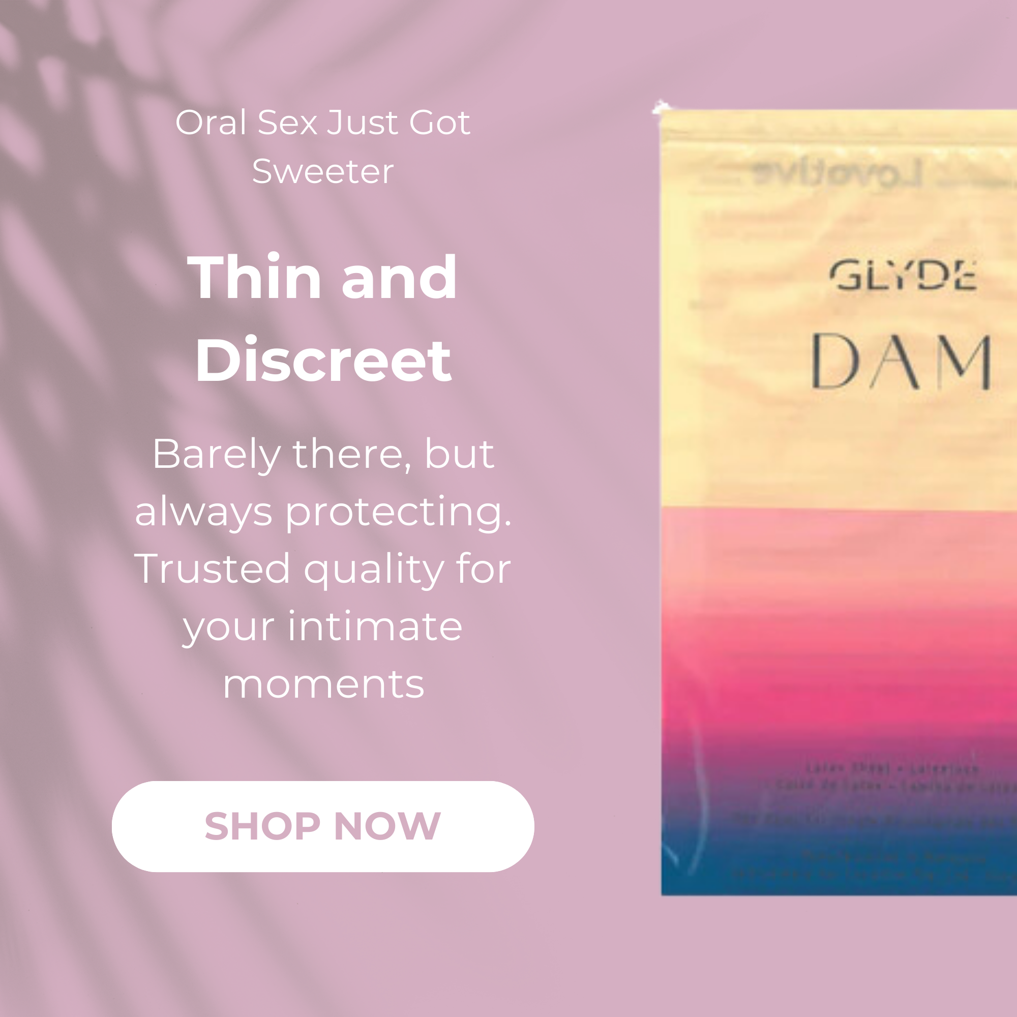 Sheer Glyde Dams Pink/Strawberry Imagen secundaria del producto