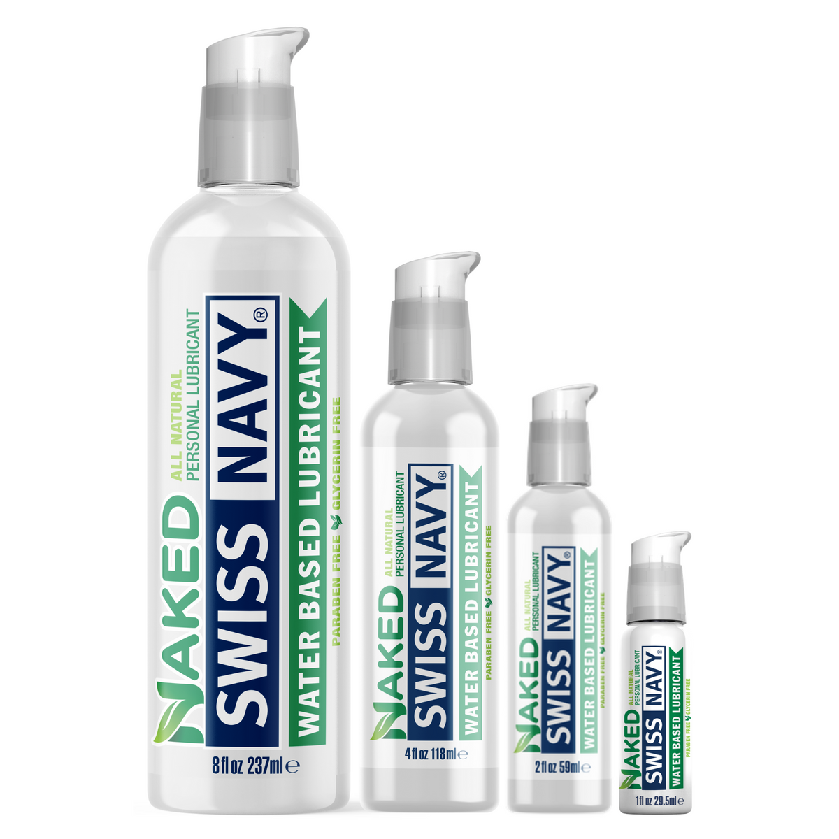 Swiss Navy Naked Todo natural a base de agua Imagen principal del producto