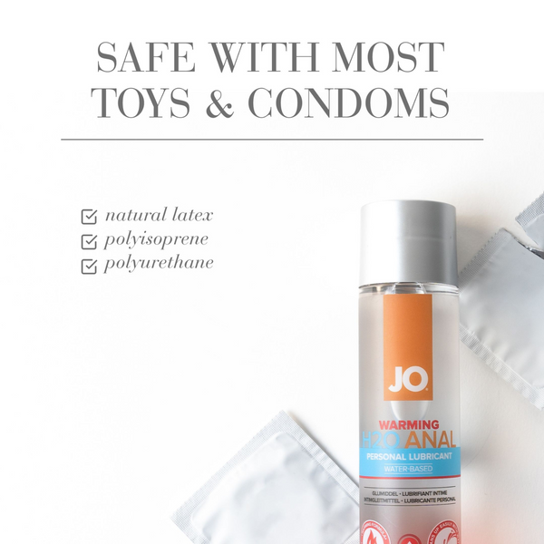 System JO H2O Anal Warming safe to use