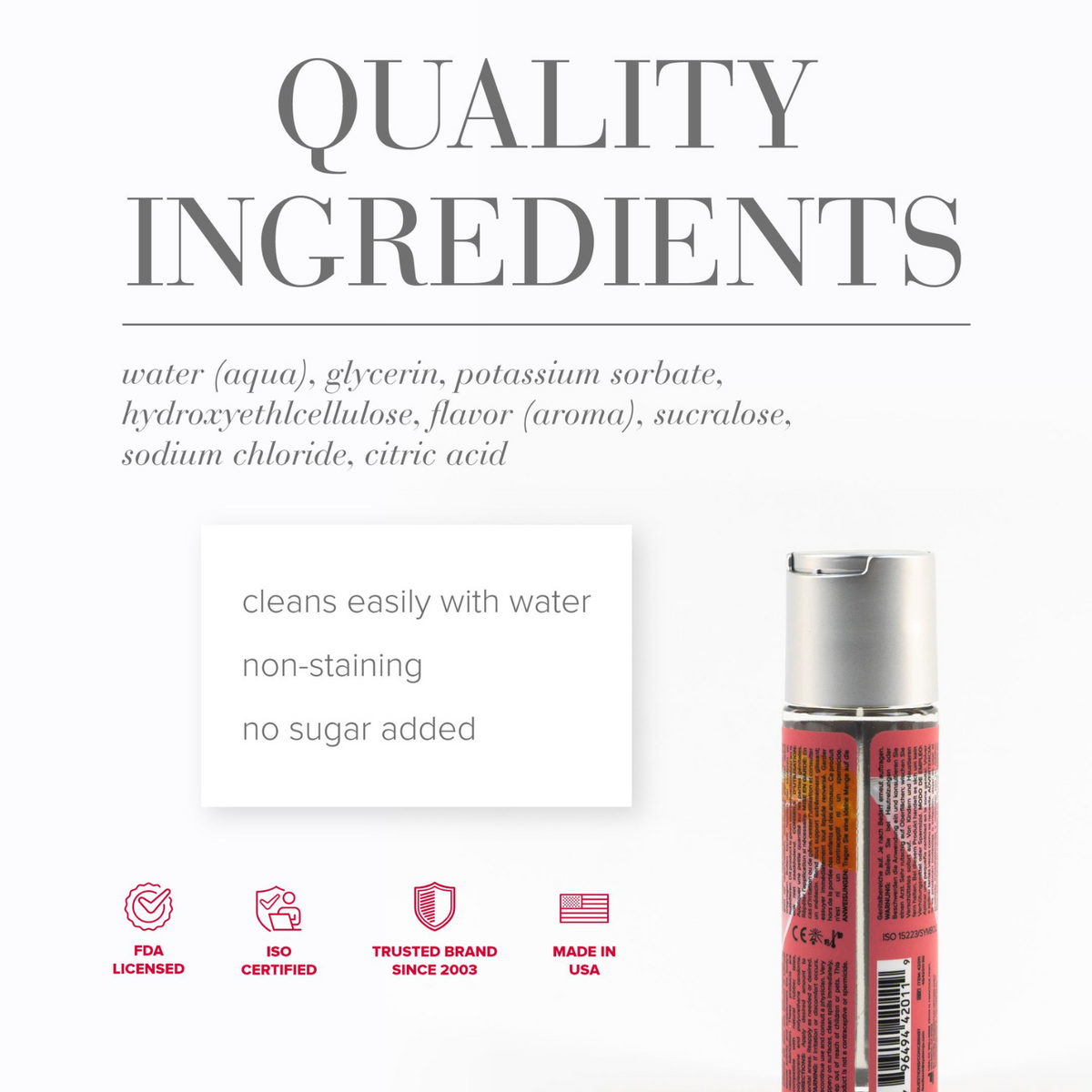JO Cocktails Cosmopolitan Flavored Lube 2 fl oz - quality