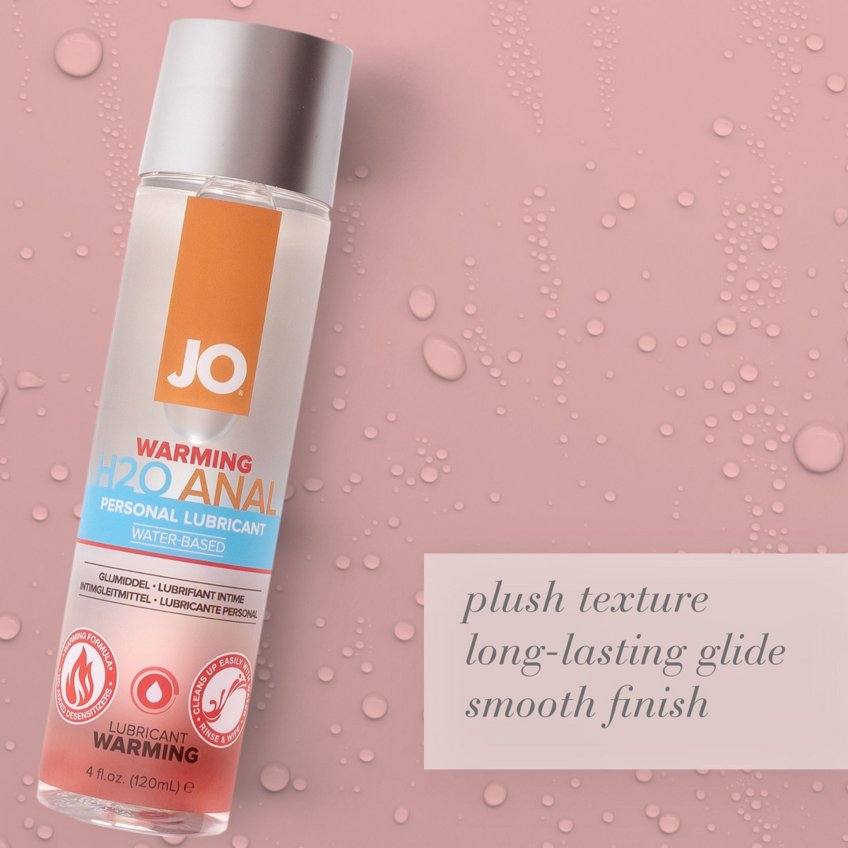 System JO H2O Anal Warming - long lasting