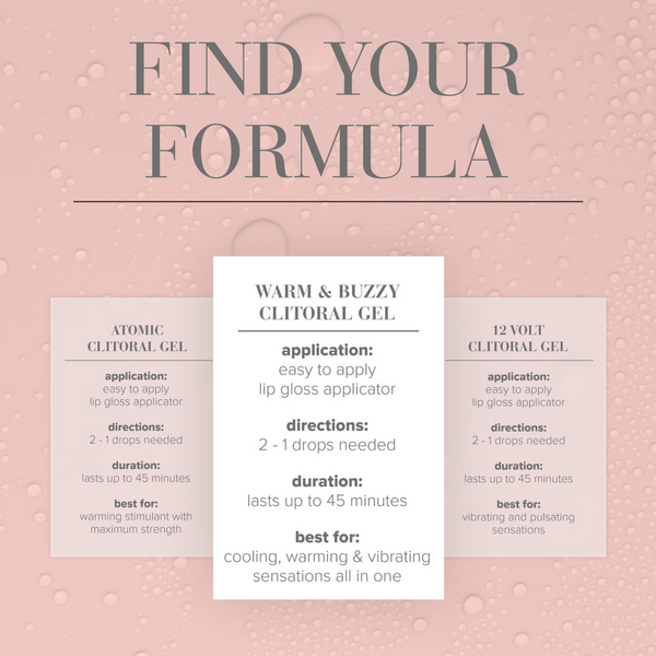 System JO BUZZY & WARM Stimulant 10ml - formula