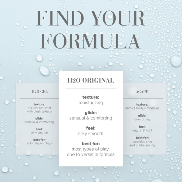 System JO H2O Water Based - formula