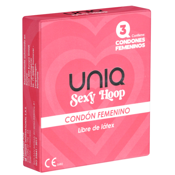 UNIQ Single Sexy Hoop Female Box 3 | WorldCondoms