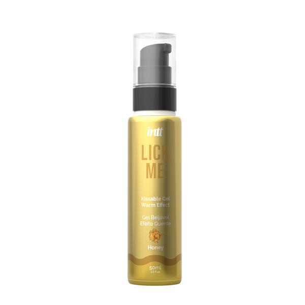 Gold bottle with black cap on a white background