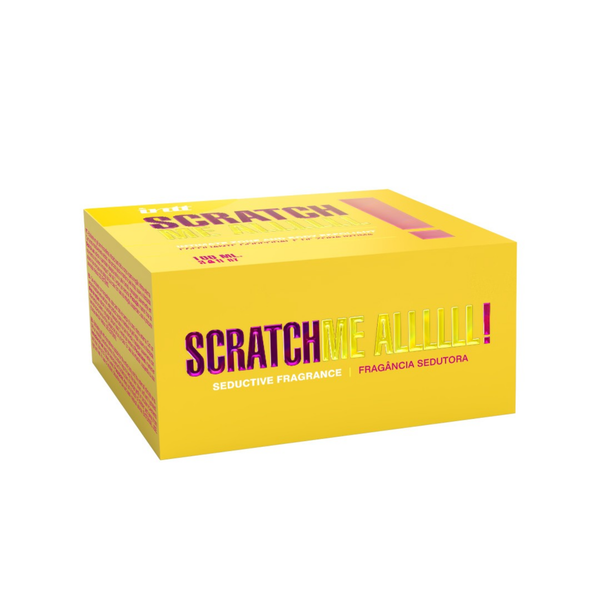 intt Scratch Me All Intimate Zone & Body Exfoliant 3.4 fl.oz box in a white background.
