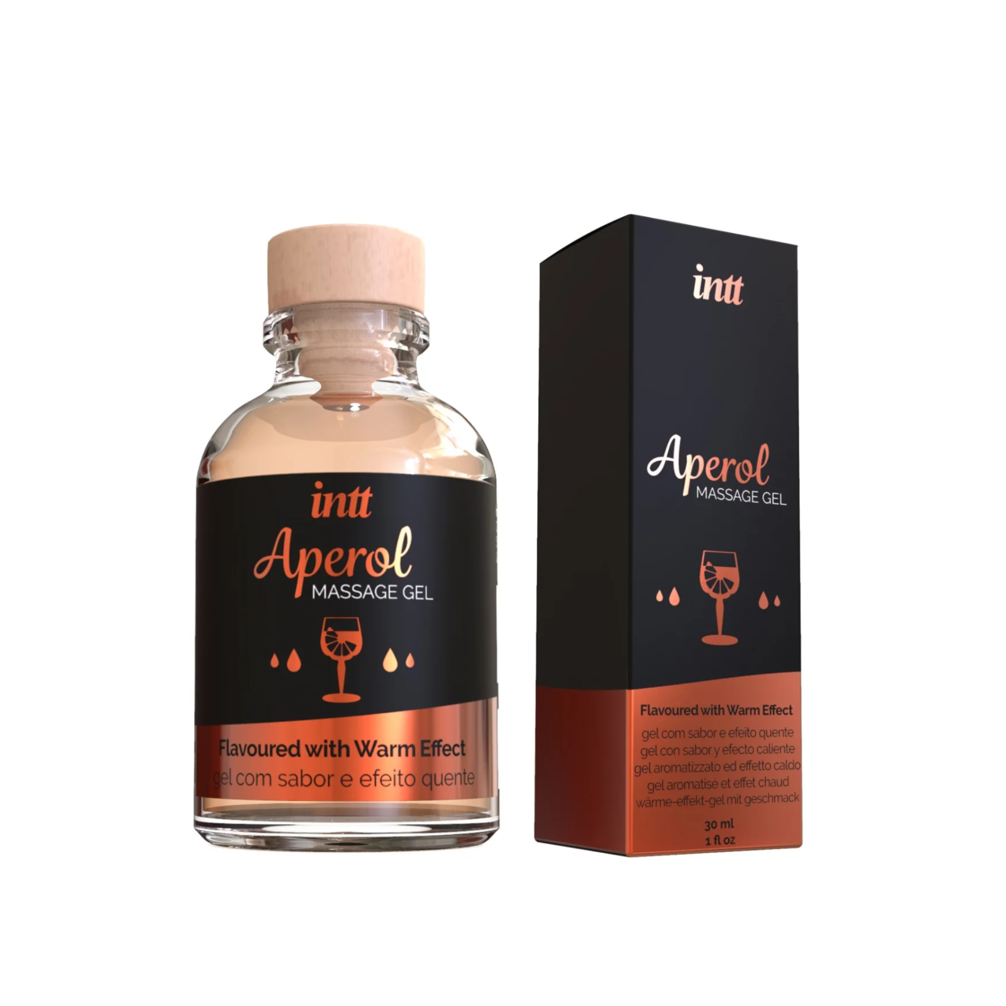 intt Aperol Gel de masaje besable 1 fl.oz Imagen secundaria del producto