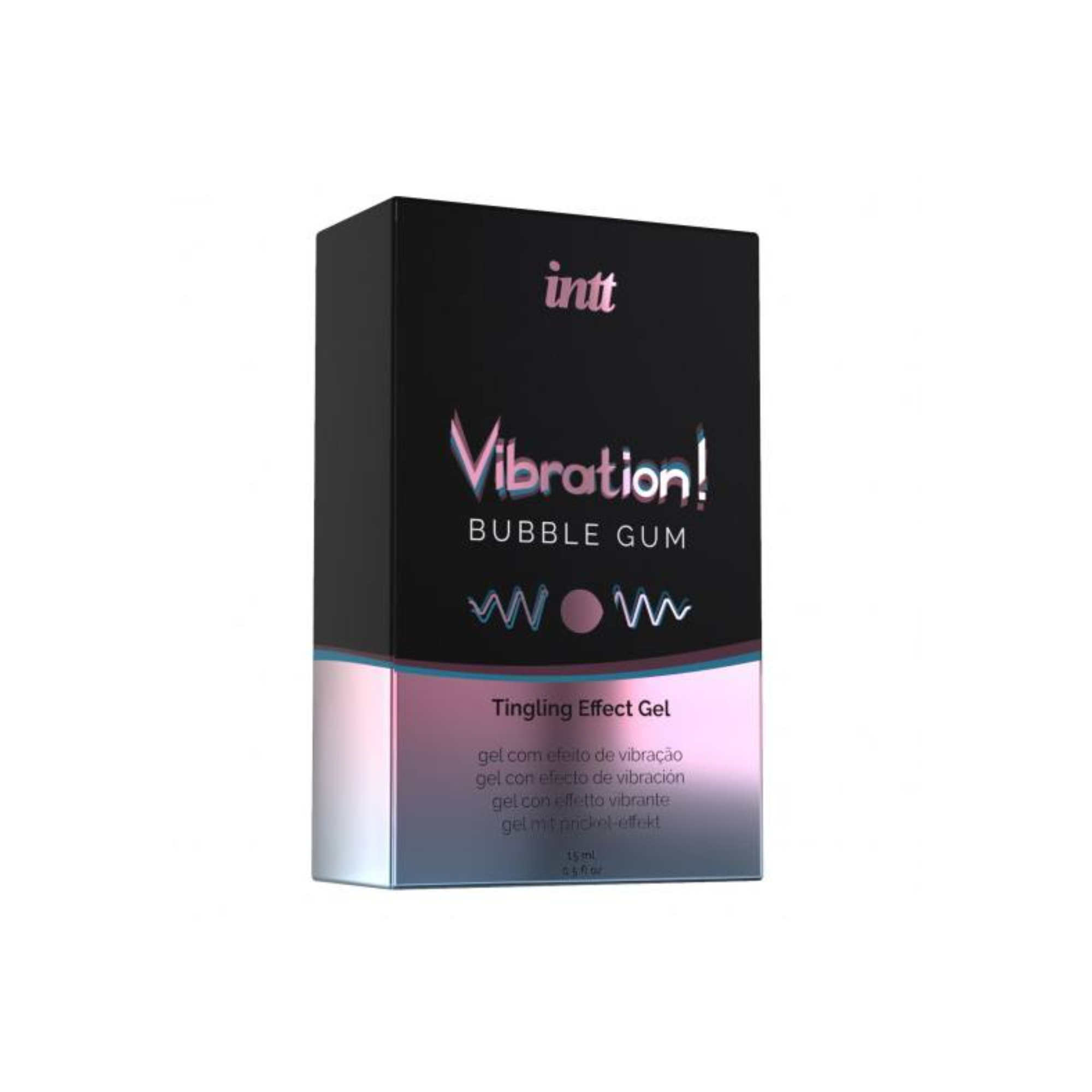Vibración líquida de chicle intt 15 ml Imagen secundaria del producto