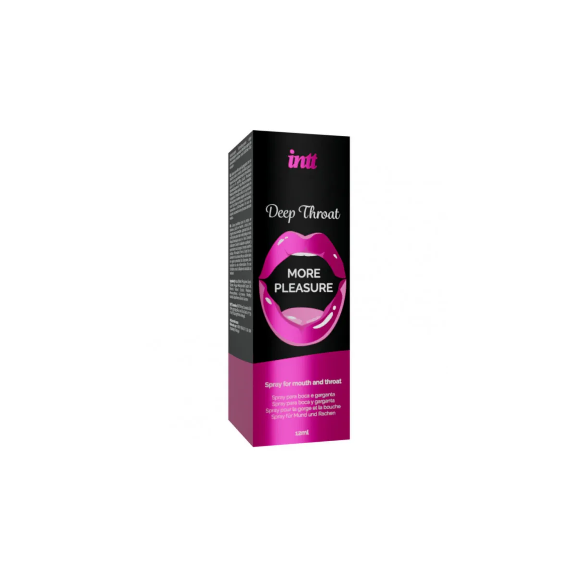 Spray bucal refrescante y con hormigueo para garganta profunda intt 0.42 fl.oz Imagen secundaria del producto
