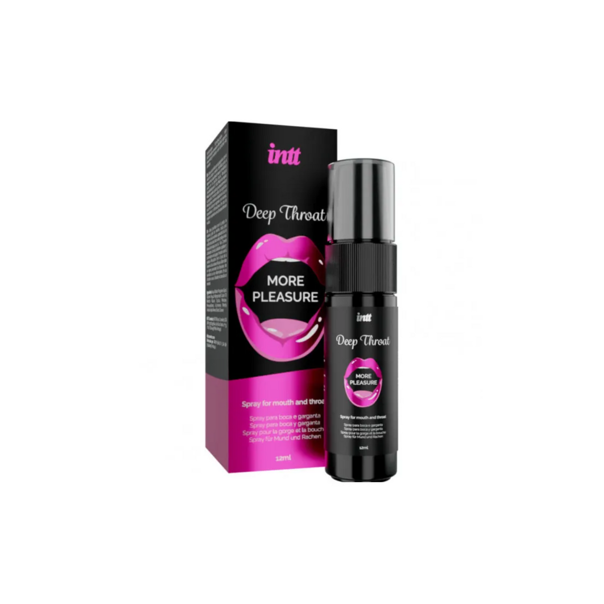 intt Deep Throat Refreshing & Tingling Oral Spray 0.42 fl.oz