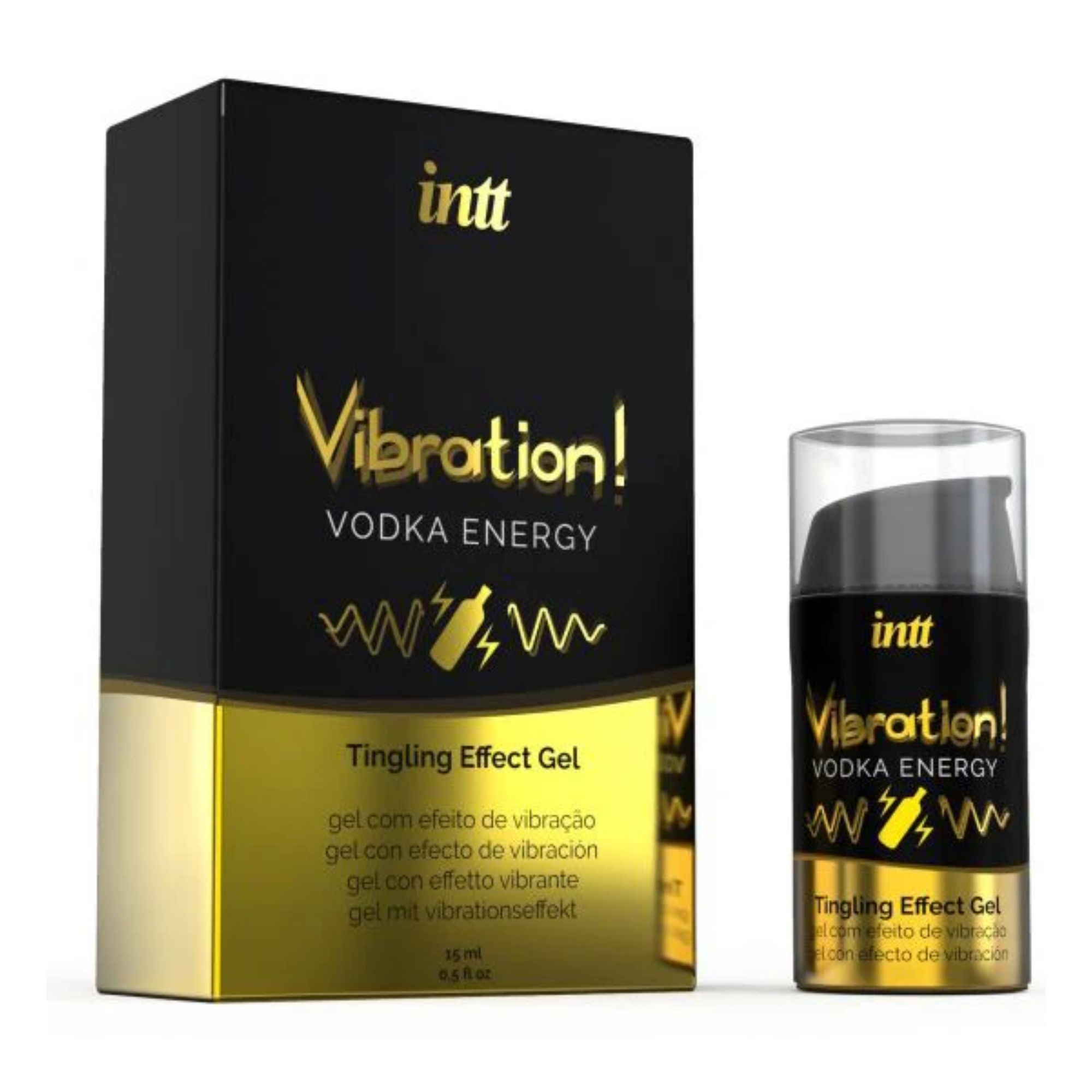 intt Vibración Líquida de Energía de Vodka 15 ml Imagen secundaria del producto
