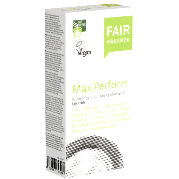 Fair Squared Max Perform Box 10 | WorldCondoms
