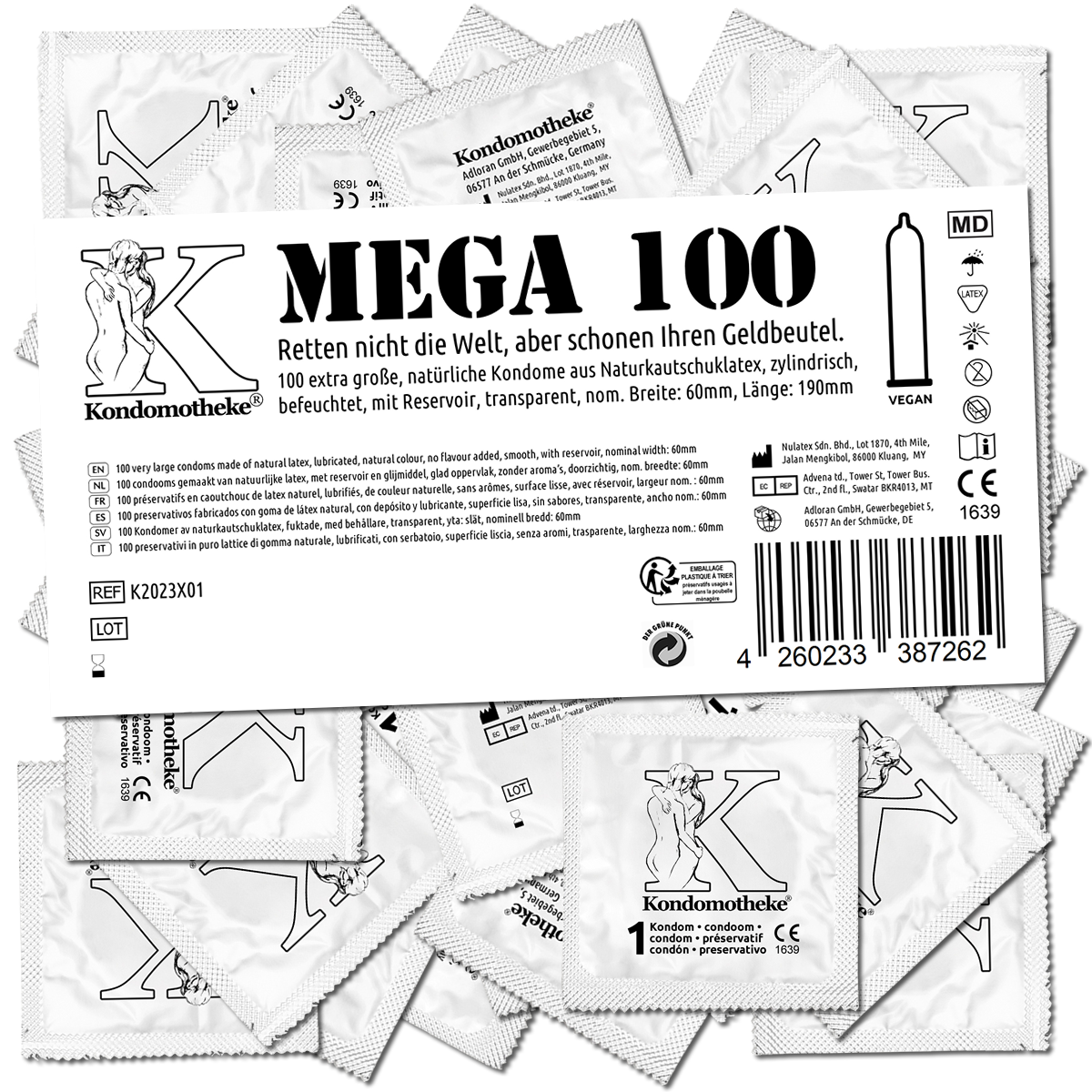 Kondomotheke Mega | WorldCondoms Imagen principal del producto
