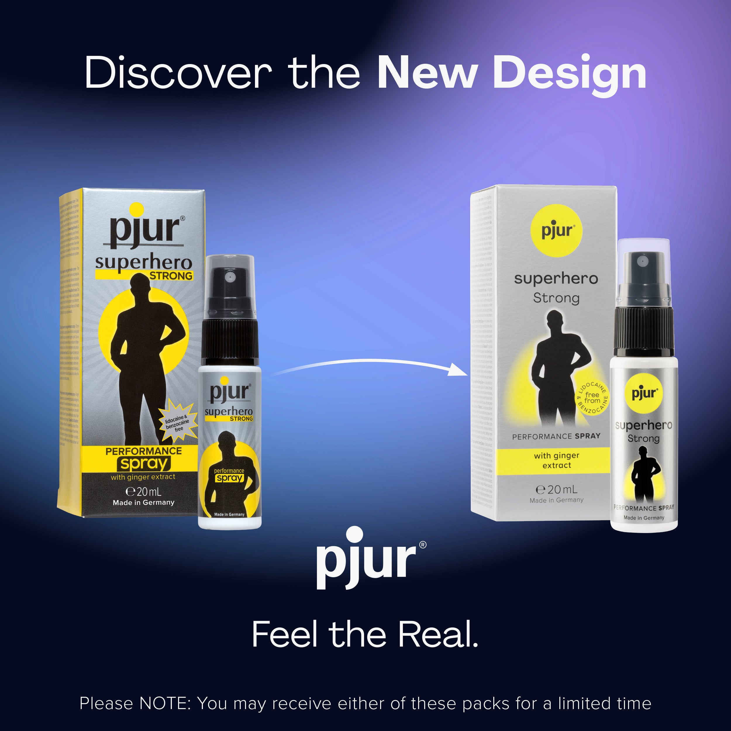 pjur SUPERHERO Strong Spray 20ml Imagen secundaria del producto