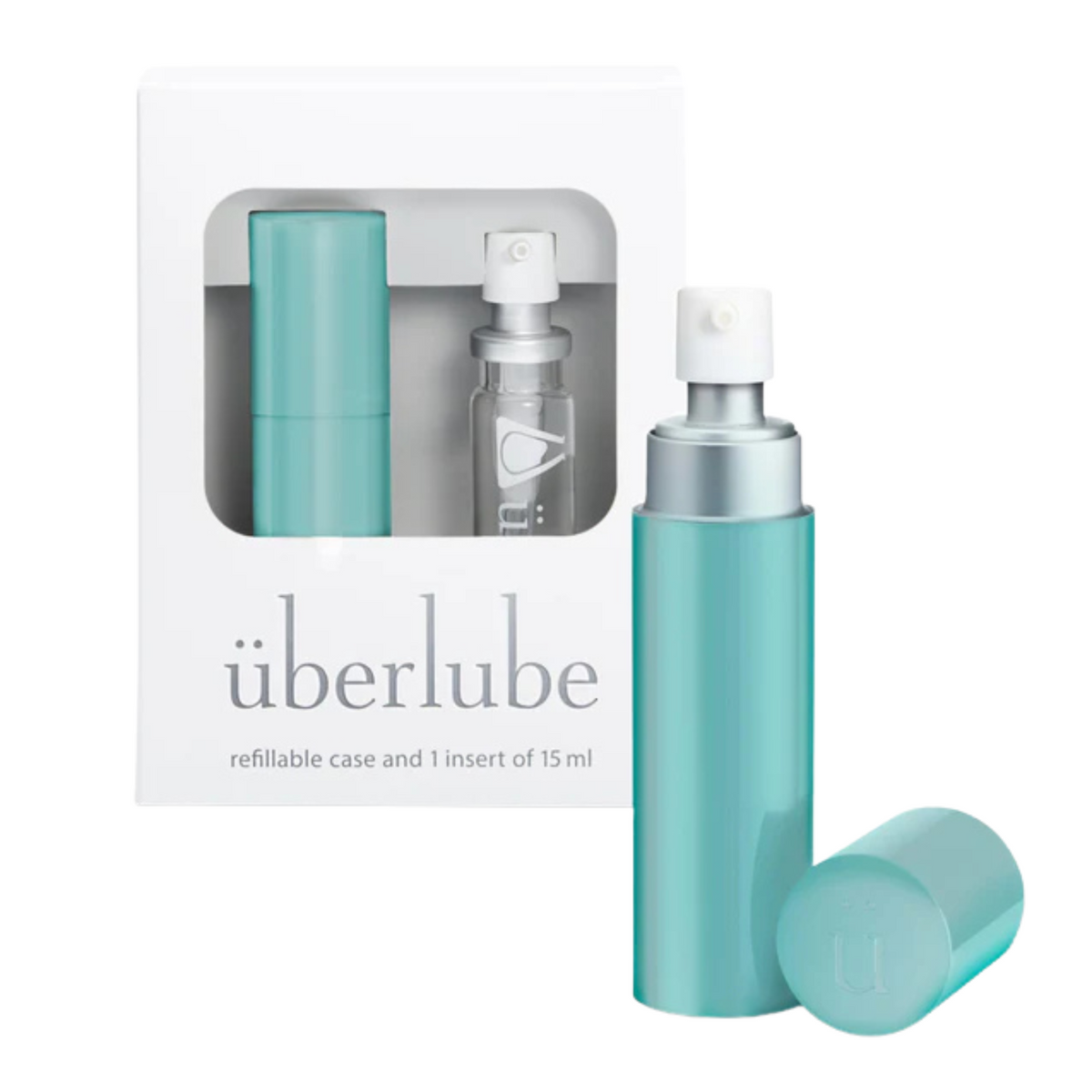 Estuche recargable überlube y 1 recambio de 15ml