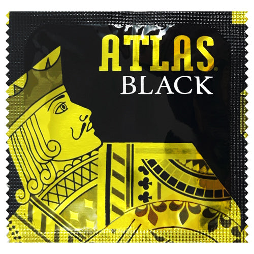 Atlas Black condom