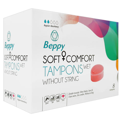 Beppy Soft Comfort Tampons WET Box 8 Imagen principal del producto