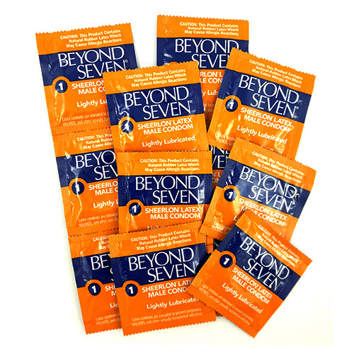 beyond seven lightly lubricated condoms 24 PCS