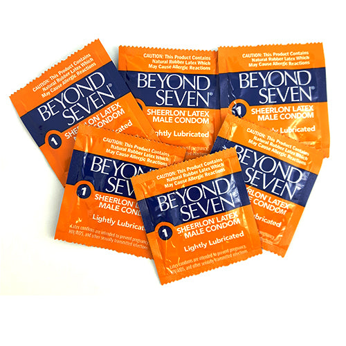 beyond seven lightly lubricated condoms 12 PCS
