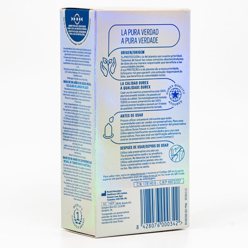 Durex Invisible Extra Sensitive Paquete de 12 Imagen secundaria del producto