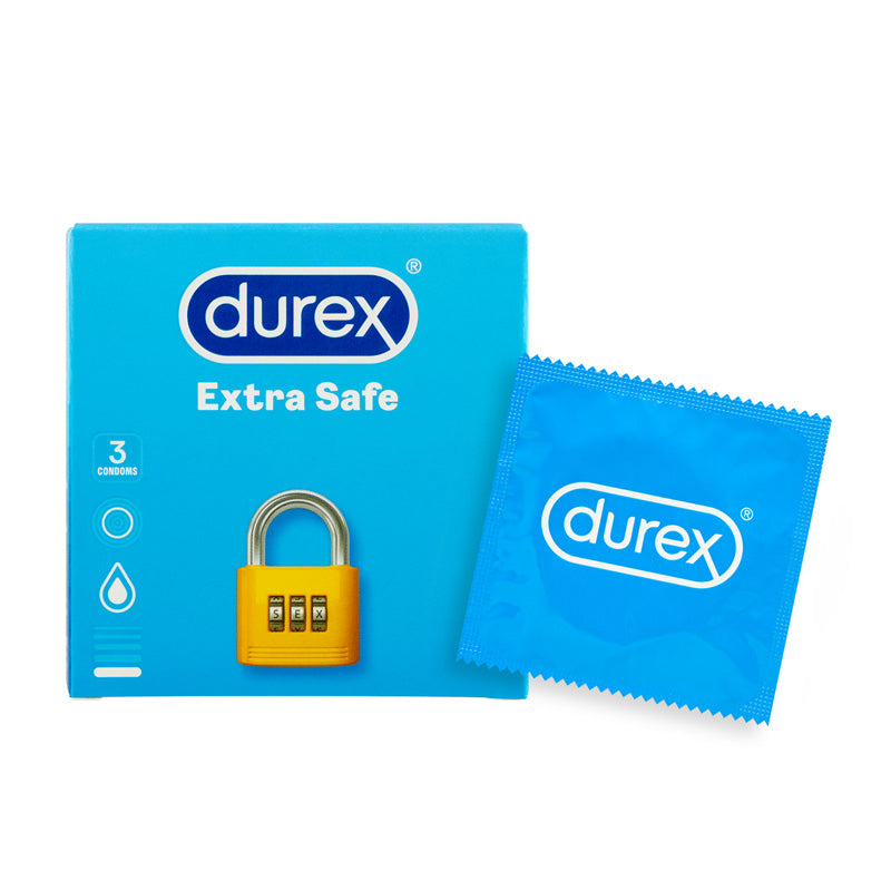 Durex Extra Safe Paquete de 3 Imagen secundaria del producto