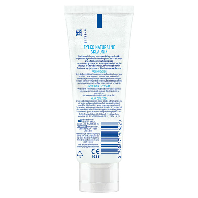 Durex Naturals Hialuro 100ml Imagen secundaria del producto