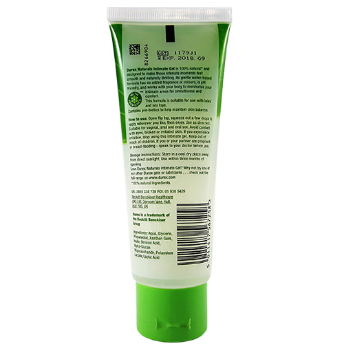 Durex Naturals Intimate Gel 100ml Imagen secundaria del producto