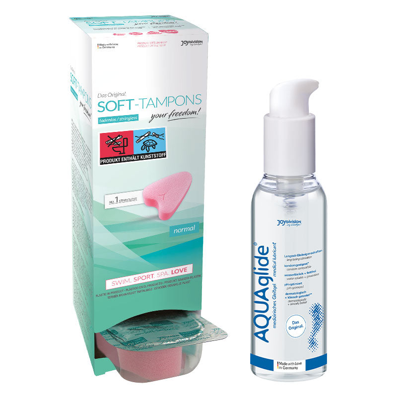 JoyDivision Soft-Tampons & Lube Set Imagen principal del producto