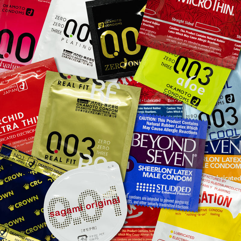 Paquete de muestras de condones japoneses Imagen secundaria del producto