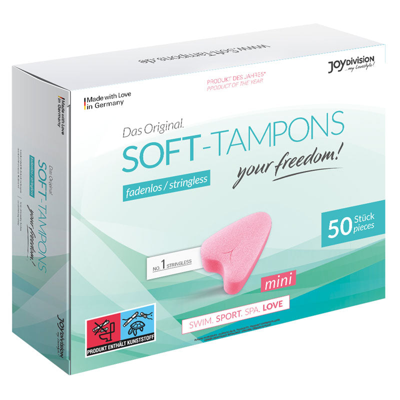 JoyDivision Mini Soft-Tampons Box 50 Imagen principal del producto